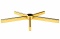 Podstawa krzesła obrotowego metalowa KD 70cm GOLD do 150 kg
