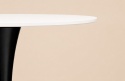 Stół okrągły VICTORY WHITE 70 cm SMOKE SLIM