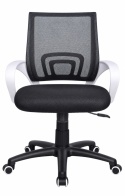 Fotel obrotowy do biurka VENTO BLACK SMOKE MESH