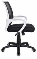 Fotel obrotowy do biurka VENTO BLACK SMOKE MESH