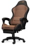 Fotel obrotowy gamingowy DIAVEL PRO FABRIC BROWN XL OUTLET