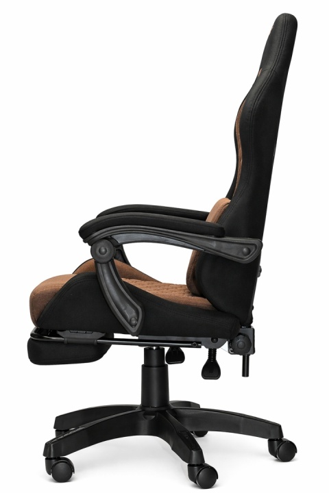 Fotel obrotowy gamingowy DIAVEL PRO FABRIC BROWN XL OUTLET