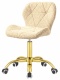 Krzesło obrotowe VASTO OFFICE BARANEK BOUCLE BEIGE GOLD