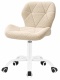 Krzesło obrotowe VASTO OFFICE BARANEK BOUCLE BEIGE MILK