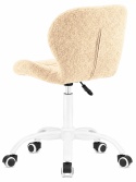 Krzesło obrotowe VASTO OFFICE BARANEK BOUCLE BEIGE MILK