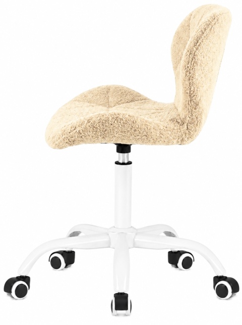 Krzesło obrotowe VASTO OFFICE BARANEK BOUCLE BEIGE MILK