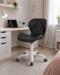 Krzesło obrotowe VASTO OFFICE PU BLACK MILK