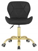 Krzesło obrotowe VASTO OFFICE PU BLACK GOLD