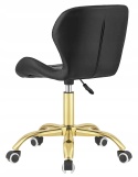 Krzesło obrotowe VASTO OFFICE PU BLACK GOLD