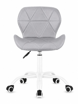Krzesło obrotowe VASTO OFFICE PU LIGHT GREY MILK