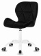 Krzesło obrotowe VASTO OFFICE VELVET BLACK MILK