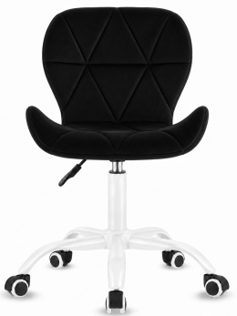 Krzesło obrotowe VASTO OFFICE VELVET BLACK MILK