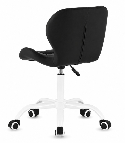 Krzesło obrotowe VASTO OFFICE VELVET BLACK MILK