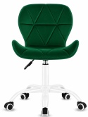 Krzesło obrotowe VASTO OFFICE VELVET GREEN MILK