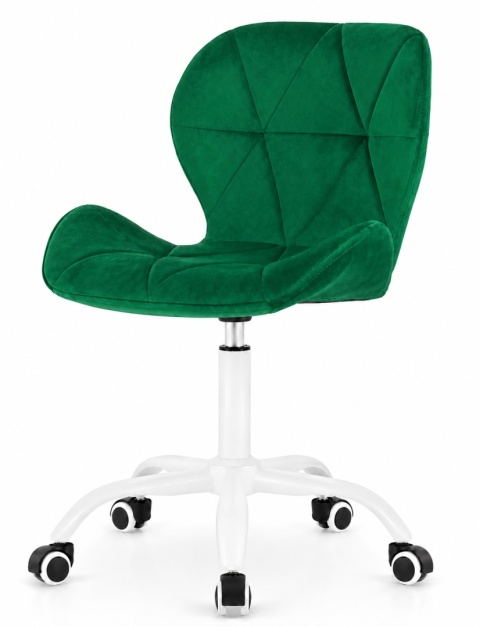 Krzesło obrotowe VASTO OFFICE VELVET GREEN MILK