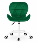 Krzesło obrotowe VASTO OFFICE VELVET GREEN MILK