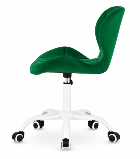 Krzesło obrotowe VASTO OFFICE VELVET GREEN MILK