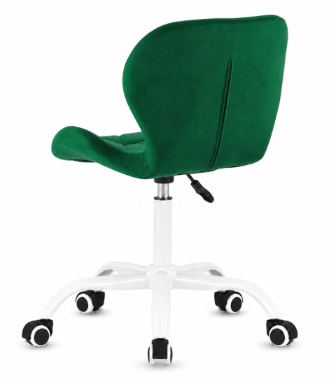 Krzesło obrotowe VASTO OFFICE VELVET GREEN MILK