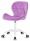 Krzesło obrotowe VASTO OFFICE VELVET VIOLET MILK