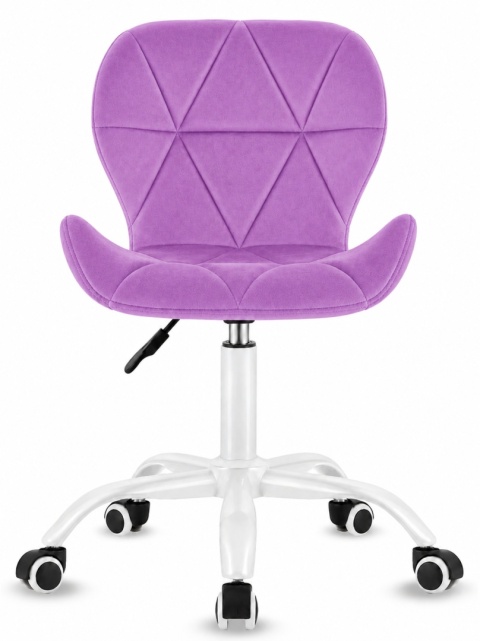 Krzesło obrotowe VASTO OFFICE VELVET VIOLET MILK