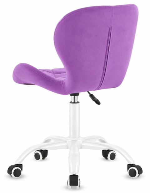 Krzesło obrotowe VASTO OFFICE VELVET VIOLET MILK