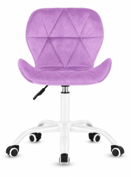 Krzesło obrotowe VASTO OFFICE VELVET VIOLET MILK