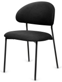 Krzesło tapicerowane MADRYT BLACK FABRIC