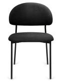 Krzesło tapicerowane MADRYT BLACK FABRIC
