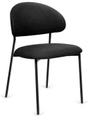 Krzesło tapicerowane MADRYT BLACK FABRIC