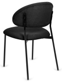 Krzesło tapicerowane MADRYT BLACK FABRIC