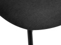 Krzesło tapicerowane MADRYT BLACK FABRIC