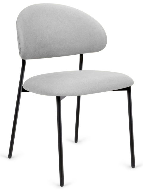 Krzesło tapicerowane MADRYT GREY FABRIC