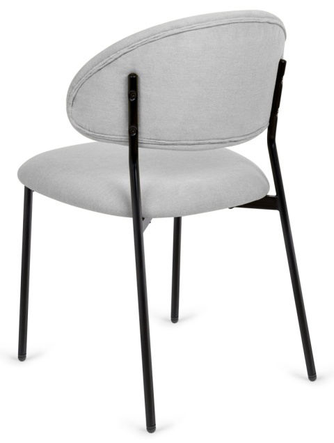 Krzesło tapicerowane MADRYT GREY FABRIC
