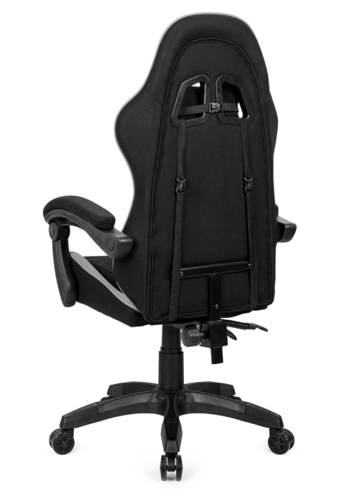 Fotel obrotowy gamingowy ENZO XL GREY FABRIC OUTLET