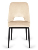 Krzesło tapicerowane GOTI CREAM VELVET OUTLET