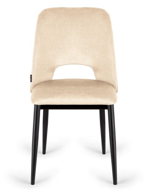 Krzesło tapicerowane GOTI CREAM VELVET OUTLET