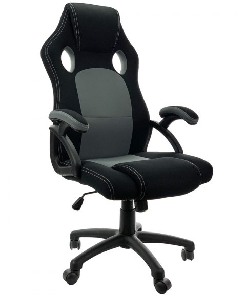 Fotel obrotowy do biurka CARRERA L GREY FABRIC Fotel obrotowy do biurka CARRERA L GREY FABRIC