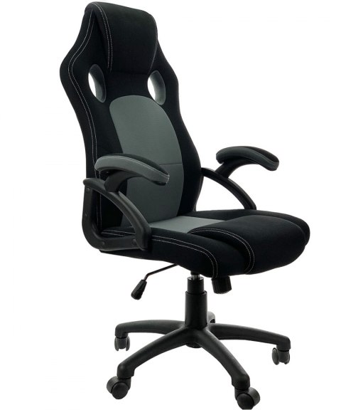 Fotel obrotowy do biurka CARRERA L GREY FABRIC Fotel obrotowy do biurka CARRERA L GREY FABRIC