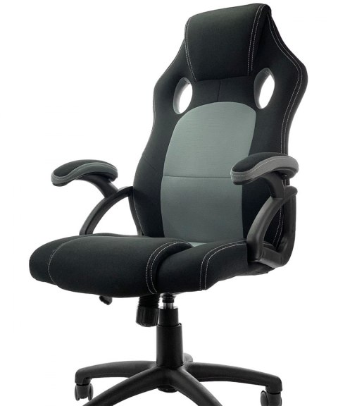 Fotel obrotowy do biurka CARRERA L GREY FABRIC Fotel obrotowy do biurka CARRERA L GREY FABRIC