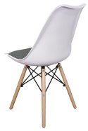 Krzesło TOSCANA BIANCO - Grey Fabric II