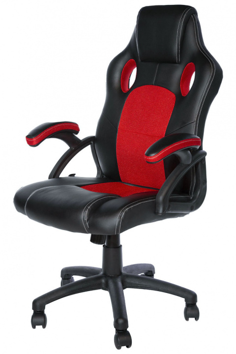 Fotel obrotowy do biurka CARRERA M ST RED PU Fotel obrotowy do biurka CARRERA M ST RED PU
