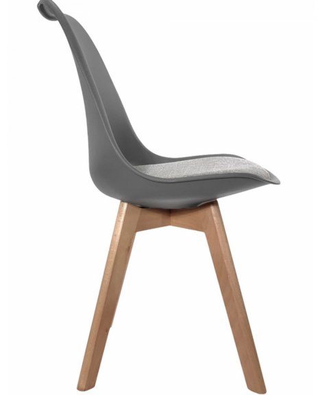 Krzesło skandynawskie MONZA LIGHT GREY Pro - Grey Fabric V Krzesło skandynawskie MONZA LIGHT GREY Pro - Grey Fabric V