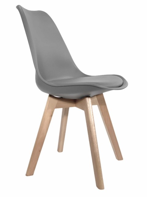 Krzesło skandynawskie MONZA LIGHT GREY Pro Krzesło skandynawskie MONZA LIGHT GREY Pro