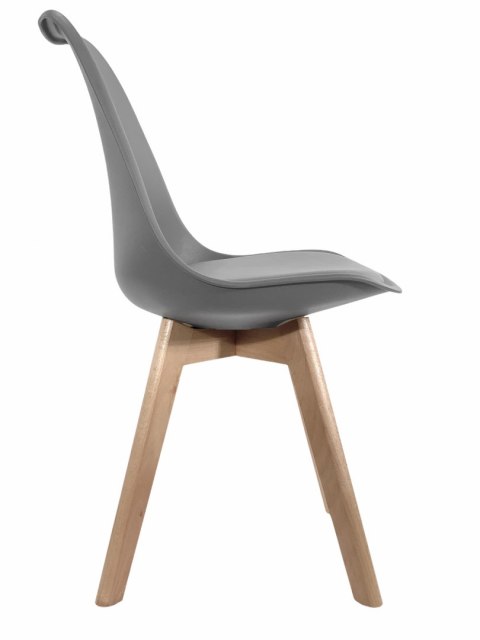 Krzesło skandynawskie MONZA LIGHT GREY Pro Krzesło skandynawskie MONZA LIGHT GREY Pro