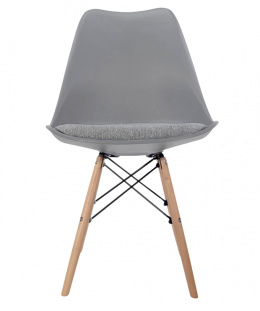 Krzesło TOSCANA LIGHT GREY - Grey Fabric II