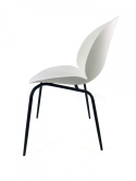 Krzesło nowoczesne minimalistyczne AURORA WHITE II gatunek