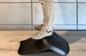 Krzesło skandynawskie MONZA LIGHT GREY Pro - Black Fabric V
