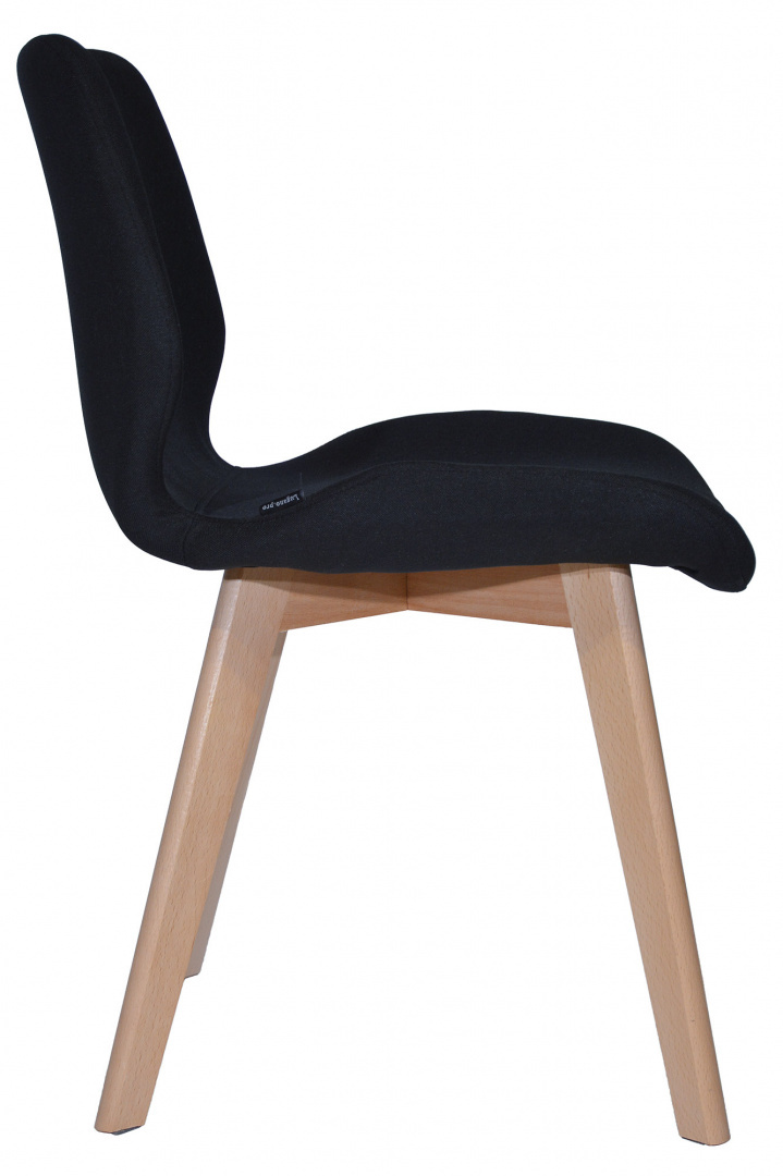 Krzesło tapicerowane SOPHIA FABRIC BLACK