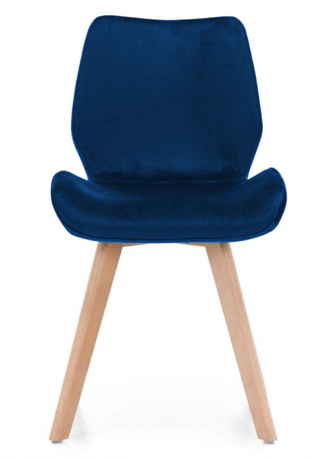 Krzesło tapicerowane SOPHIA VELVET BLUE Krzesło tapicerowane SOPHIA VELVET BLUE