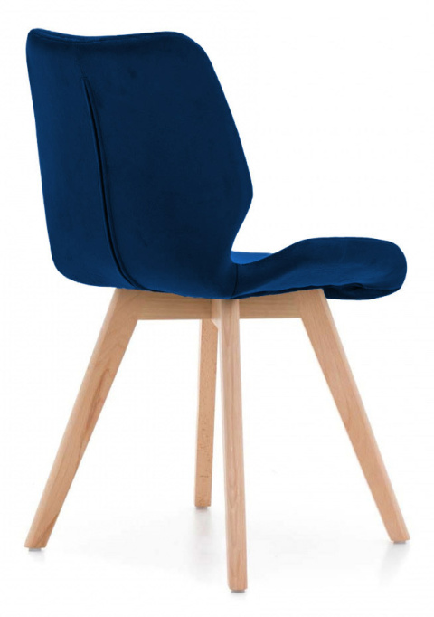 Krzesło tapicerowane SOPHIA VELVET BLUE Krzesło tapicerowane SOPHIA VELVET BLUE
